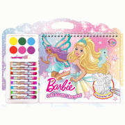 Barbie Colouring Set + สีน้ำและสีชอล์ก Seek Magic Everyday